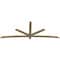 Ekena Millwork Alberta Rough Sawn Timber Gable Bracket, Douglas Fir, 108"W x 40"H x 2"D x 4"F, 9/12 Pitch GBW108X40X0204ALB00RDF - alternate 5